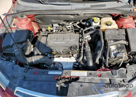 2014 Chevrolet Cruze Lt from USA, damaged, VIN 1G1PE5SB1E7395504